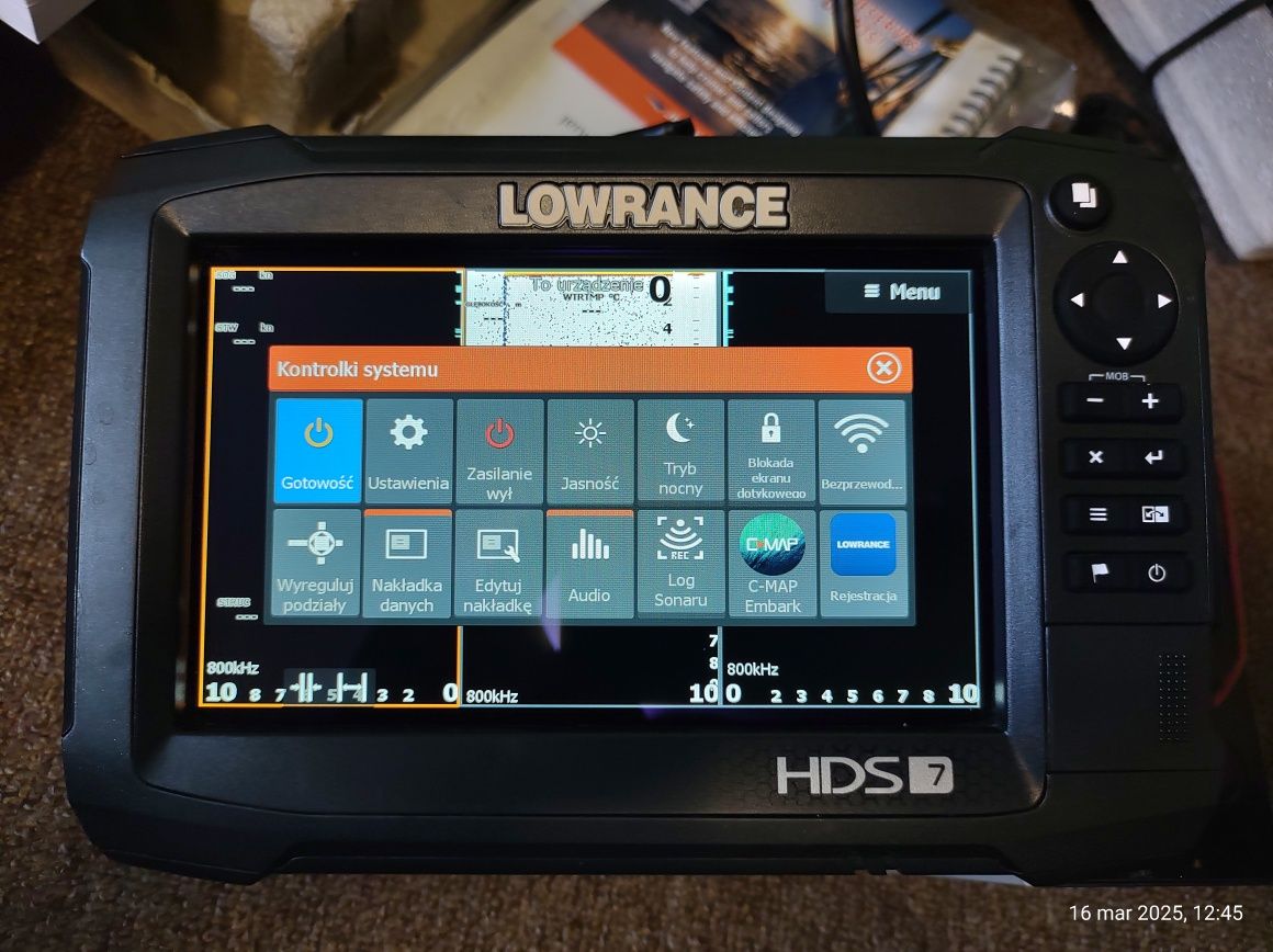 Lowrance HDS CARBON 7 echosonda + przetwornik 3w1 Activ Imagine