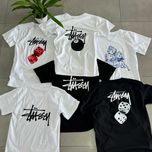 Стусси Різні принти • Футболка STUSSY • BIG Logo 100% cotton