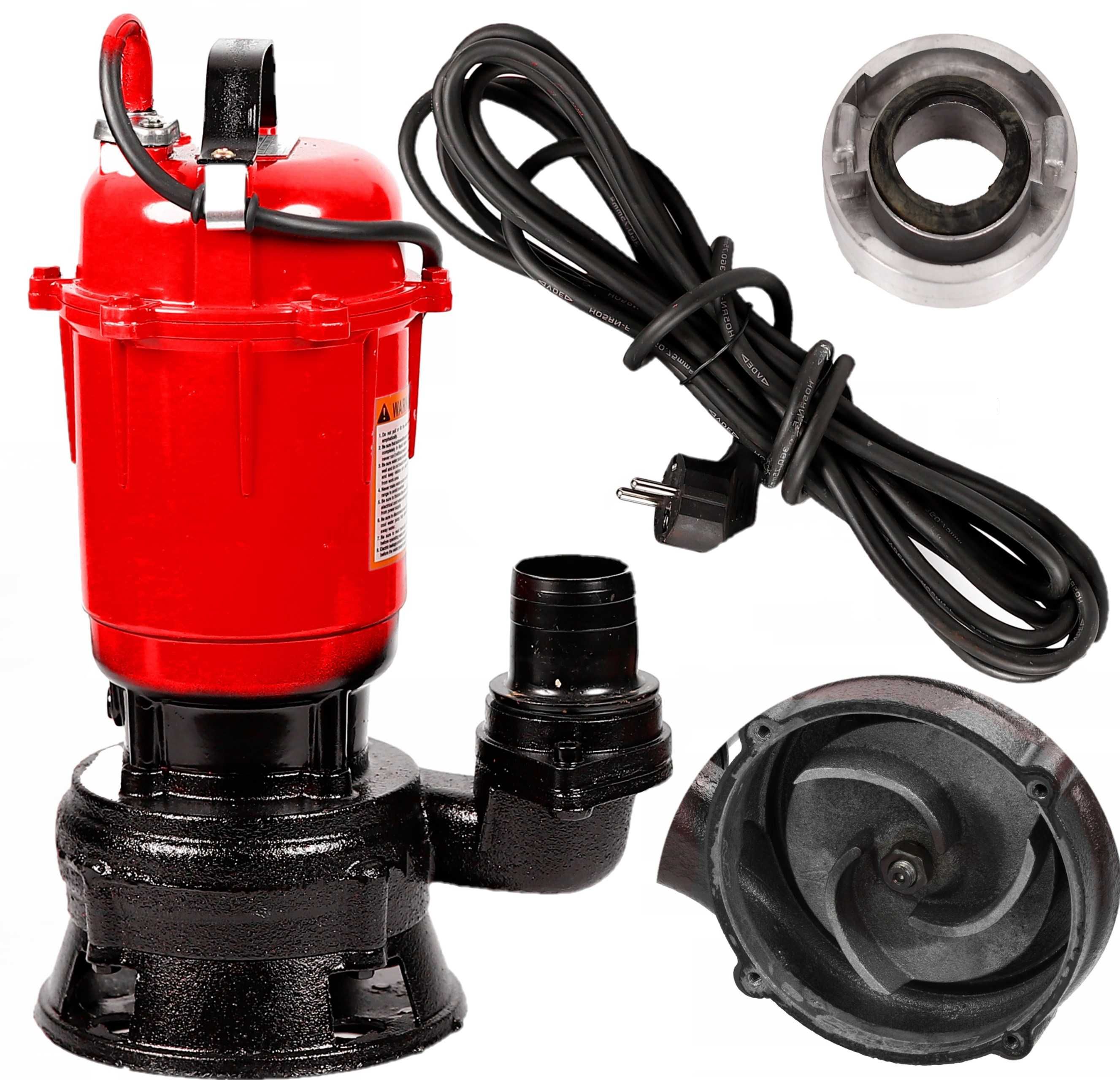 POMPA DO SZAMBA I BRUDNEJ WODY 3200W z rozdrabniaczem 25000L/h 1848
