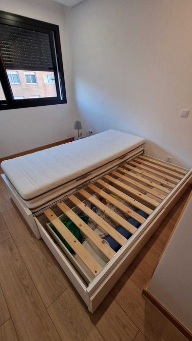 FLEKKE
Cama indiv/dupla c/2 gav - FLEKKE IKEA