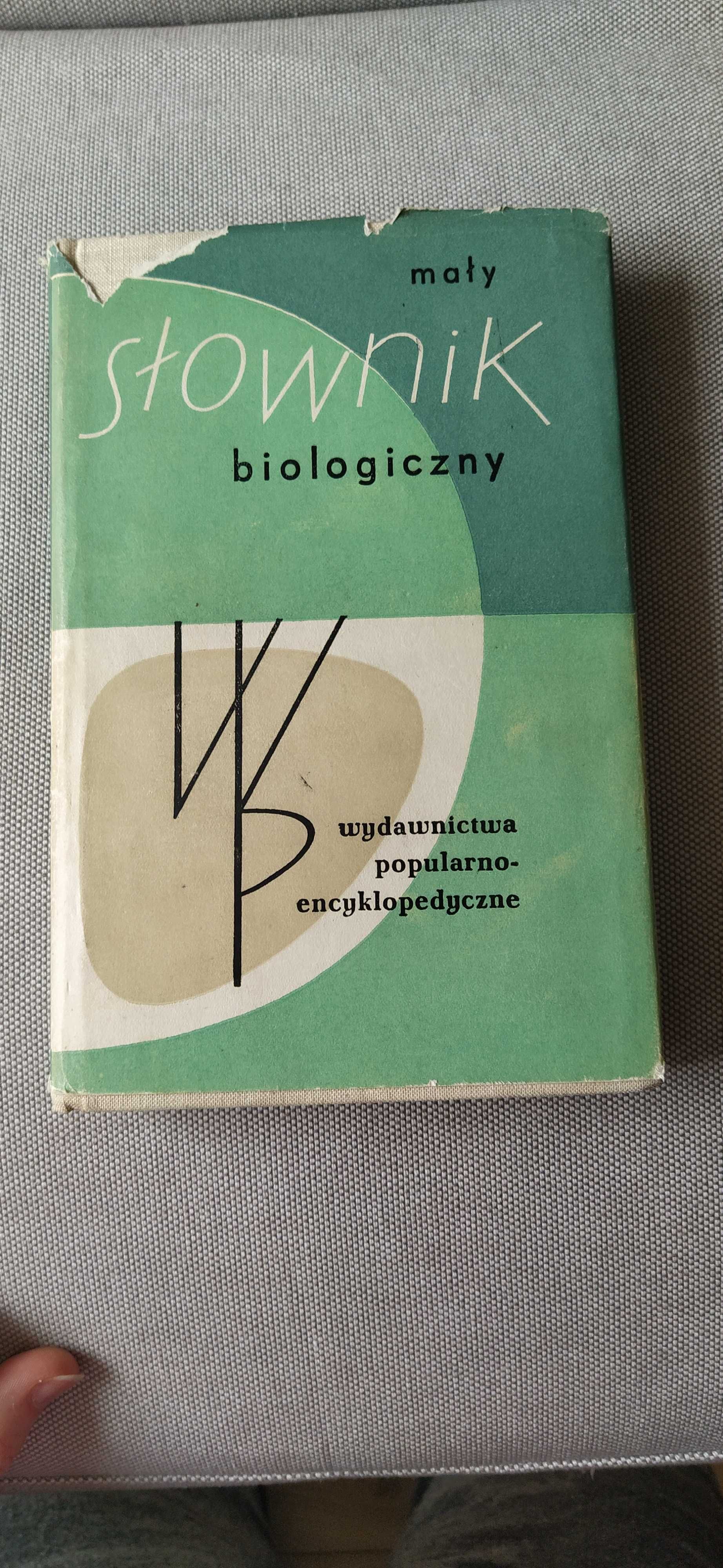 Mały słownik biologiczny, wydanie drugie rozszerzone, 1965 / książka