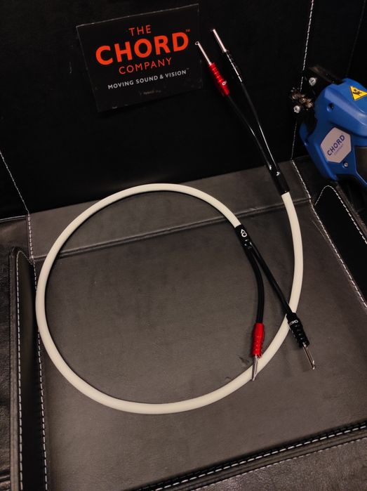 Chord Odyssey X 1x1m banan Ohmic silver przewód do kolumny centralnej