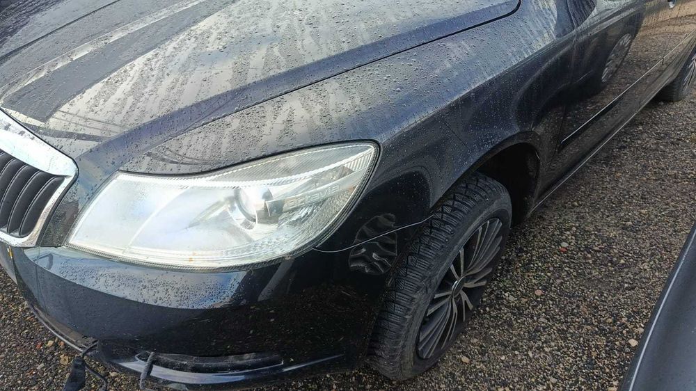 Skoda Otavia acidentada