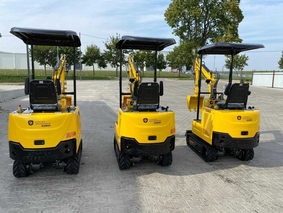 Minikoparka Gunter Grossmann GG800 nowa mini koparka 2025