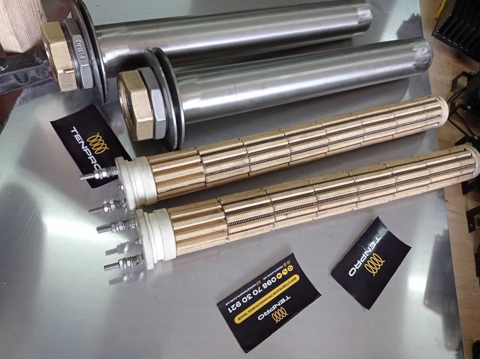 Сухий тен керамічний з колбою для промислового обладнання