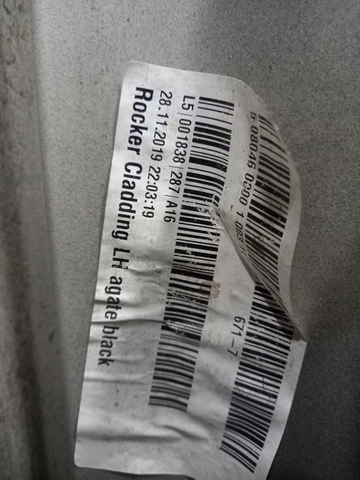 Nakladki progowe progi Ford Focus ST line kombi