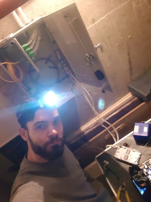 Spawanie światłowodów + pomiary + budowa sieci FTTH/LAN