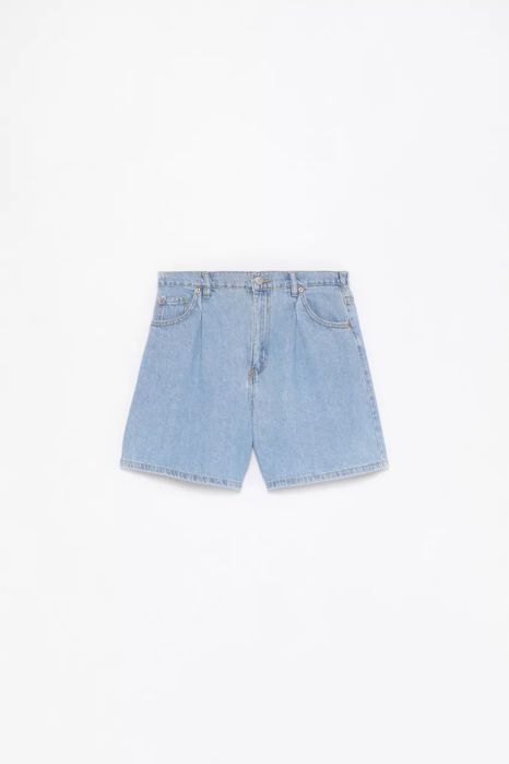 Джинсові шорти бермуди