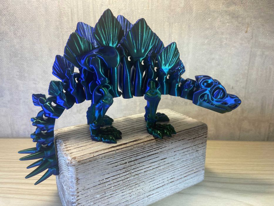 Рухлива іграшка Skeleton Stegosaurus (3D принтер)