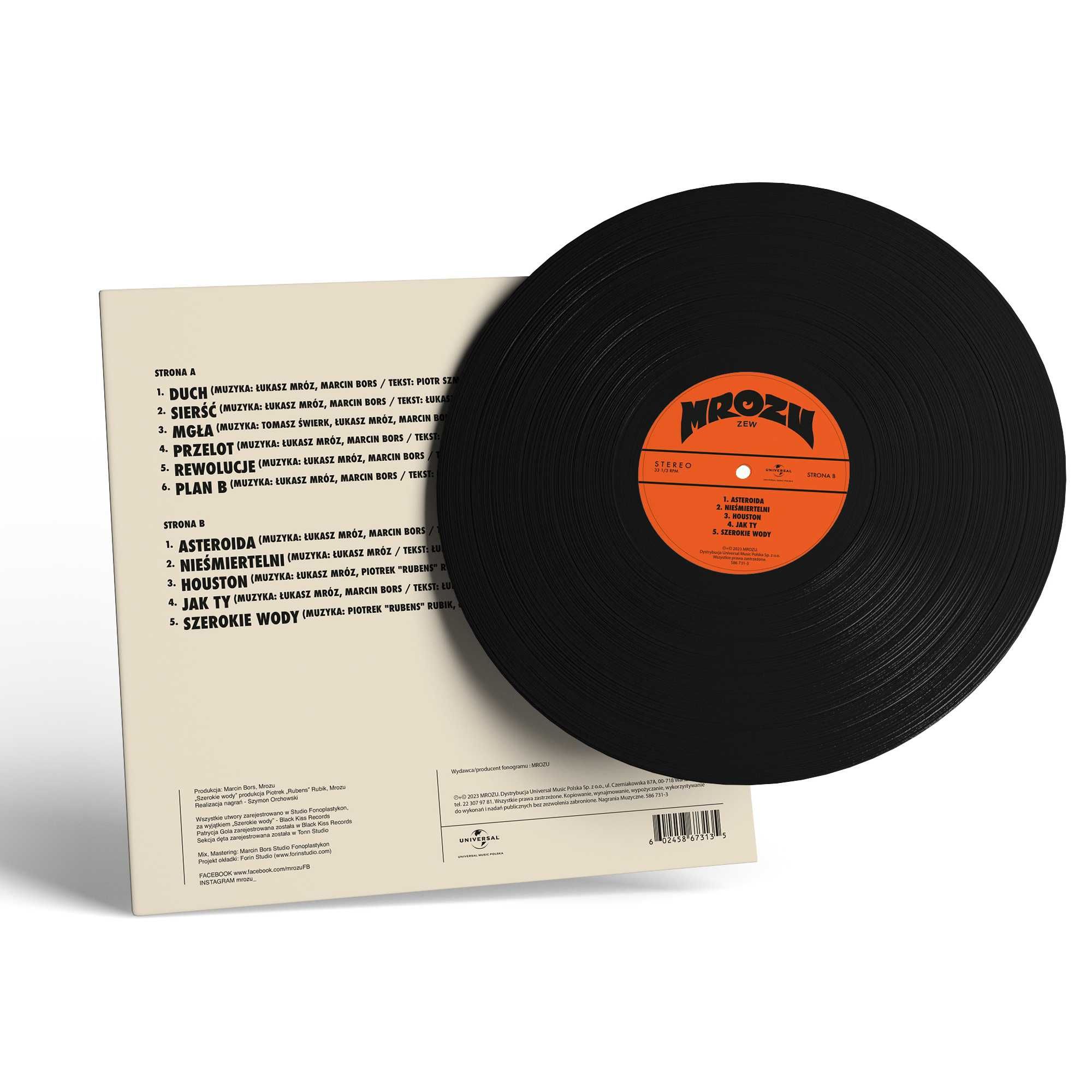 Mrozu - Zew Winyl LP Z Autografem - Nowa - w folii