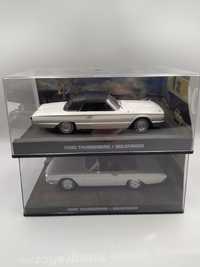 Ford Thunderbird dwie wersje James Bond 007 Eaglemoss