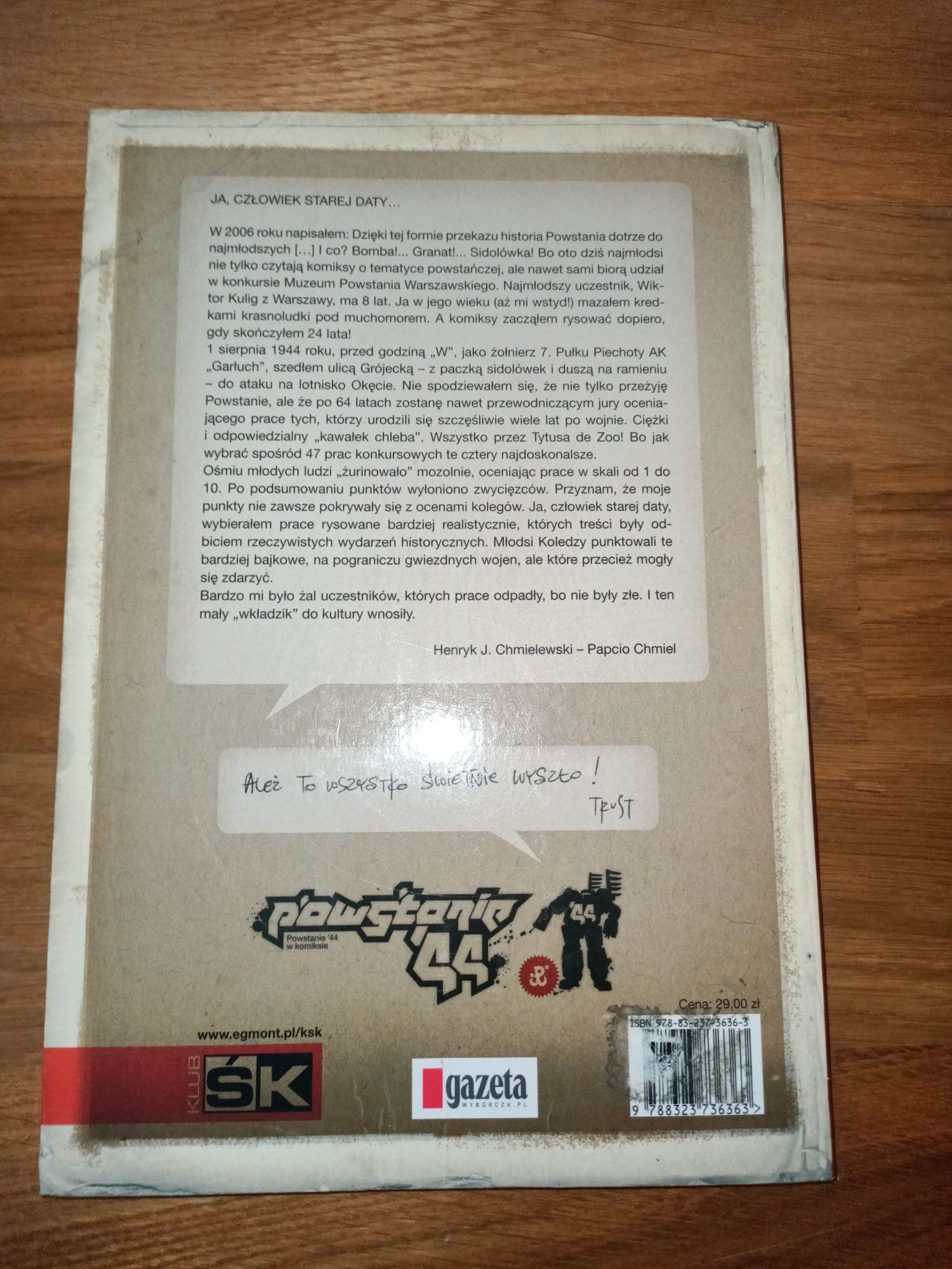 Powstanie 44 komiks antologia