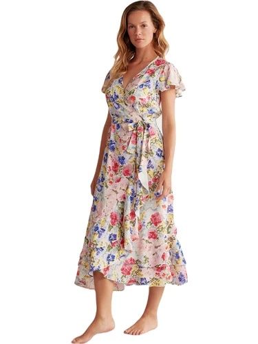 Vestido traçado Catherine's de verão tamanho L