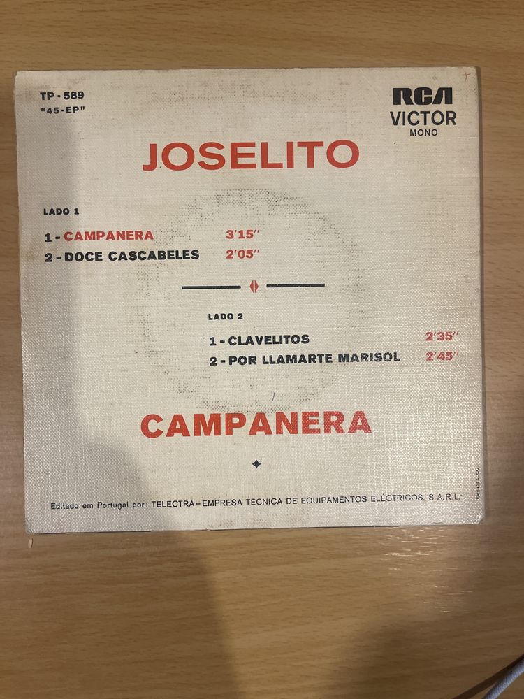 José Lito a  Campanera  single excelente!
