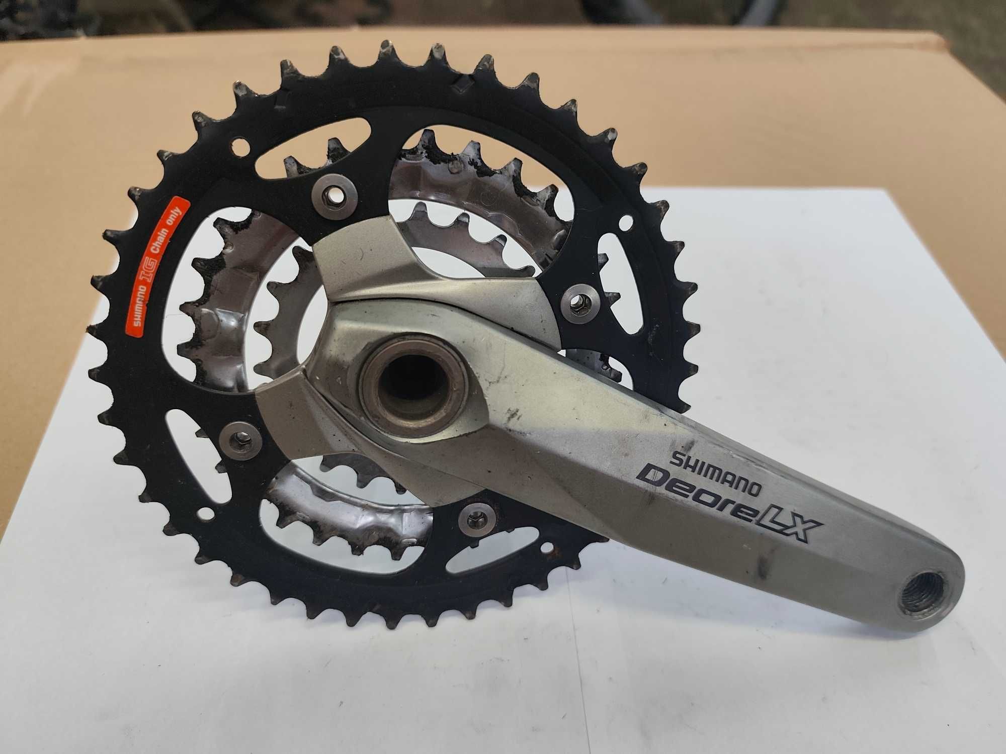 Korba Shimano LX FC-M580, 170mm retro mtb hollowtech II