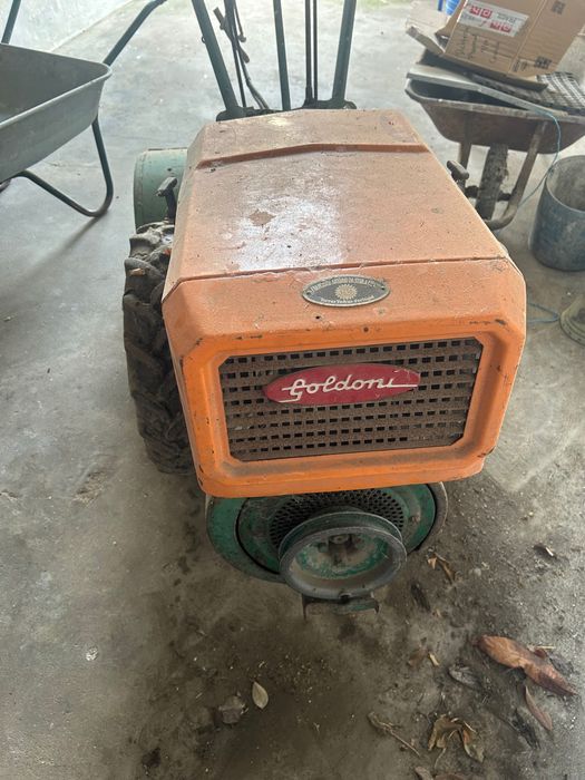 Motocultivador com freza