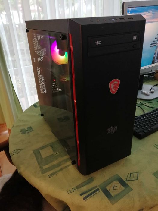 Komputer Gamingowy/Xeon 14 rdzeni/32GB DDR4/RX580 /Nvme+ssd/win11pro