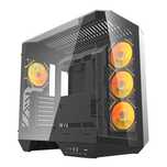 + Uchwyt Gpu Obudowa Dy470 (Czarna) Darkflash Komputerowa Wentylatory