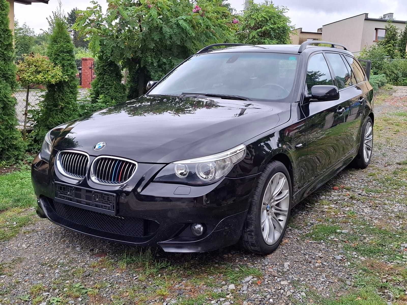 BMW 525xi 2.5 N52 218km M-Pakiet, serwisowa, Szwajcaria 2 kpl kół mpak
