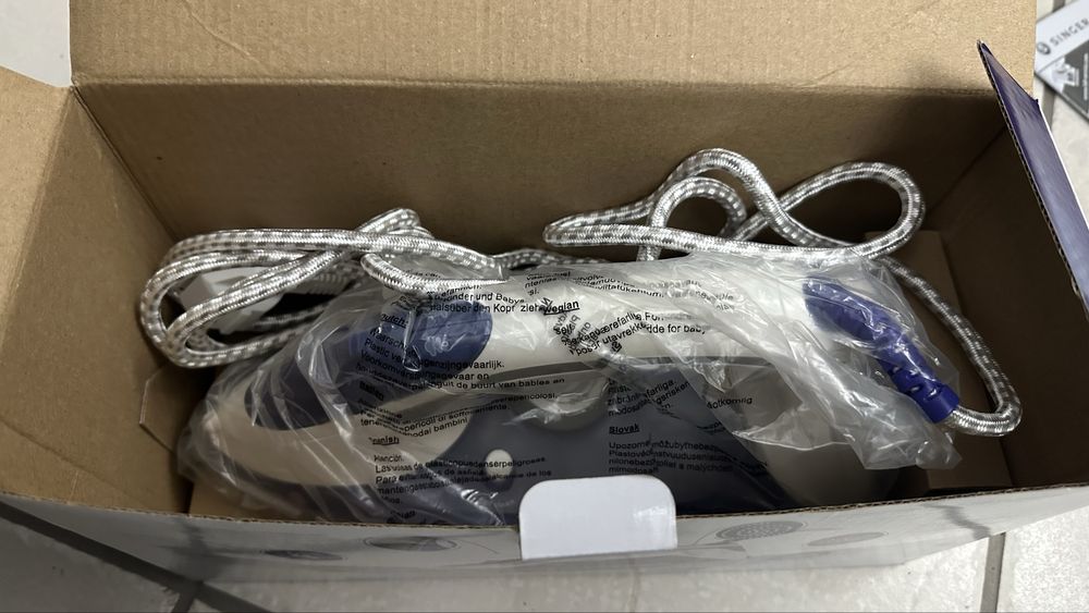 Ferro a vapor SINGER SNG 5.22 — NOVO, nunca usado