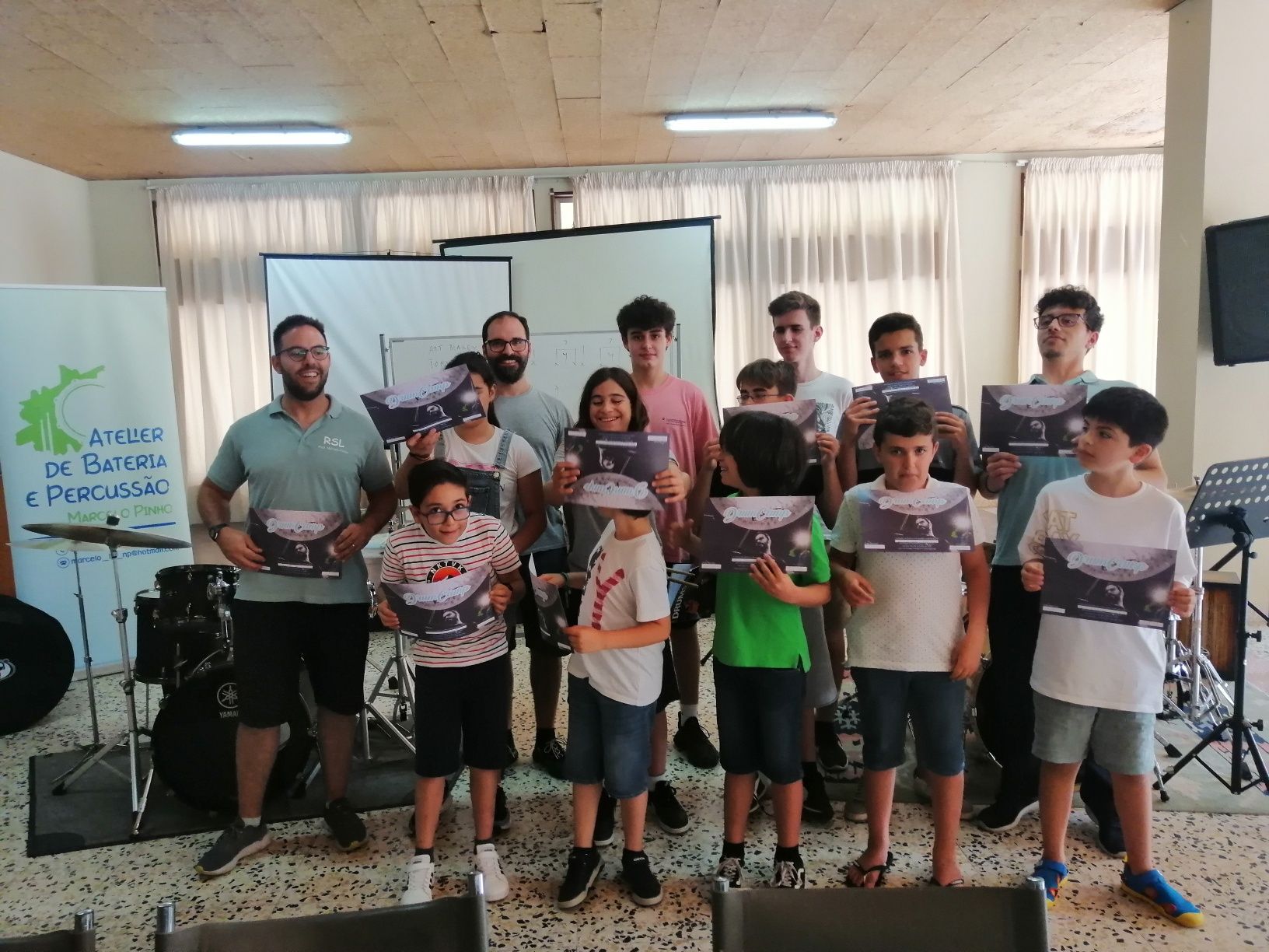 Aulas de Bateria e Percussão