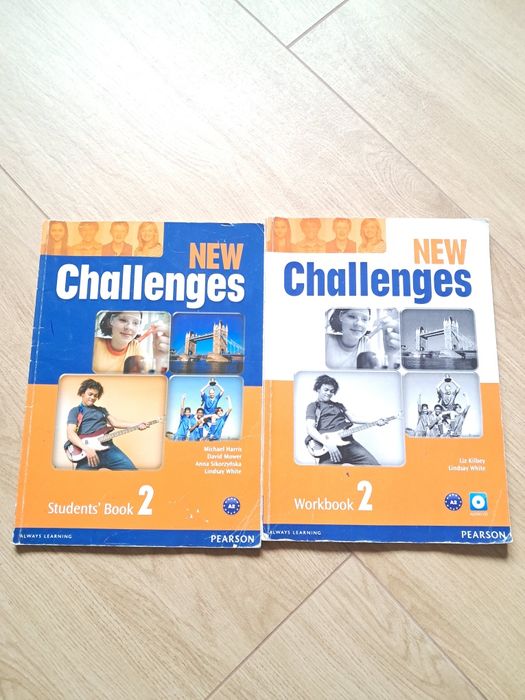 Віддам new challenges 2 оригінали зошит+підручник
