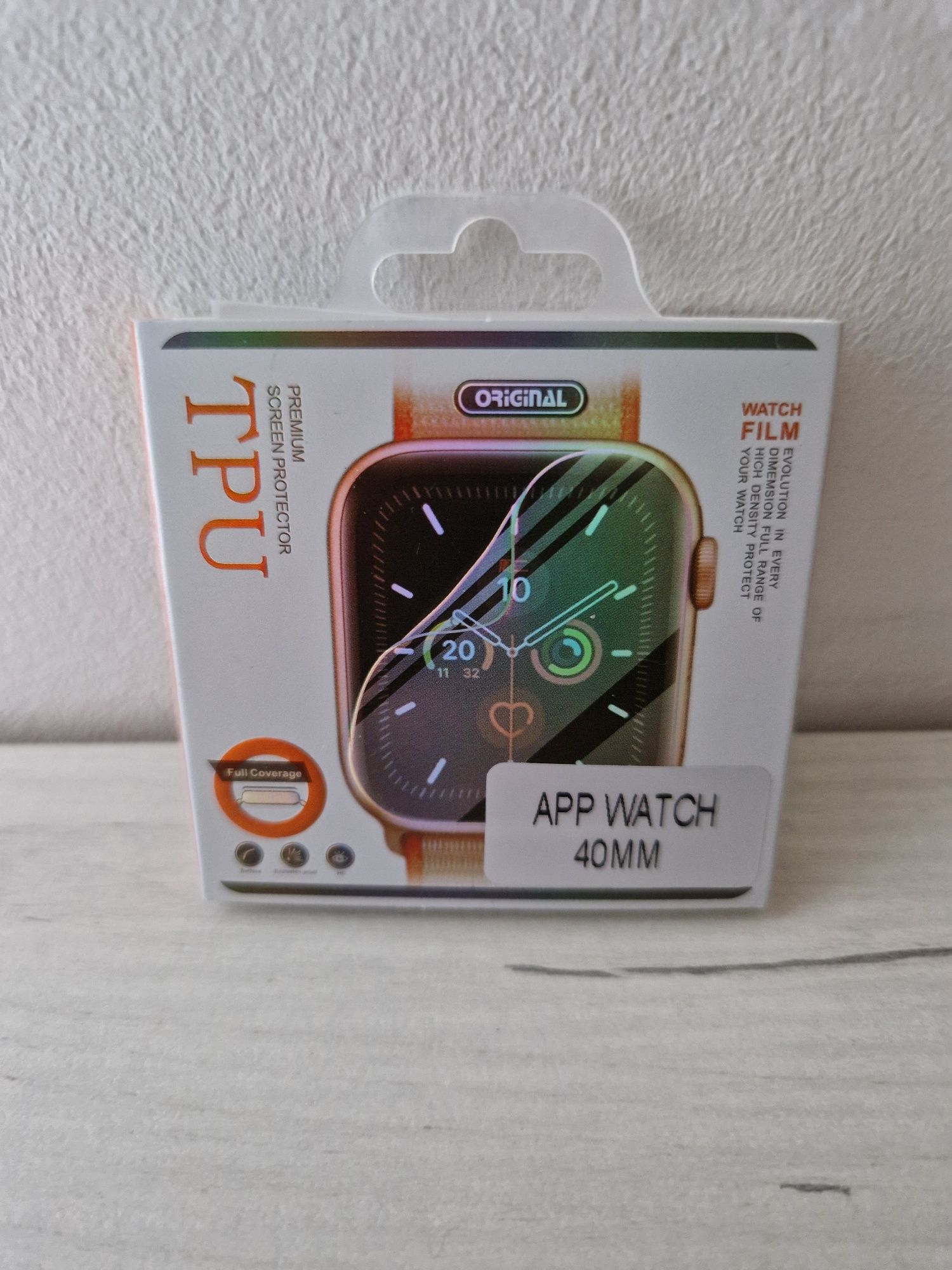 Folia hydrożelowa TPU do Apple Watch 40mm