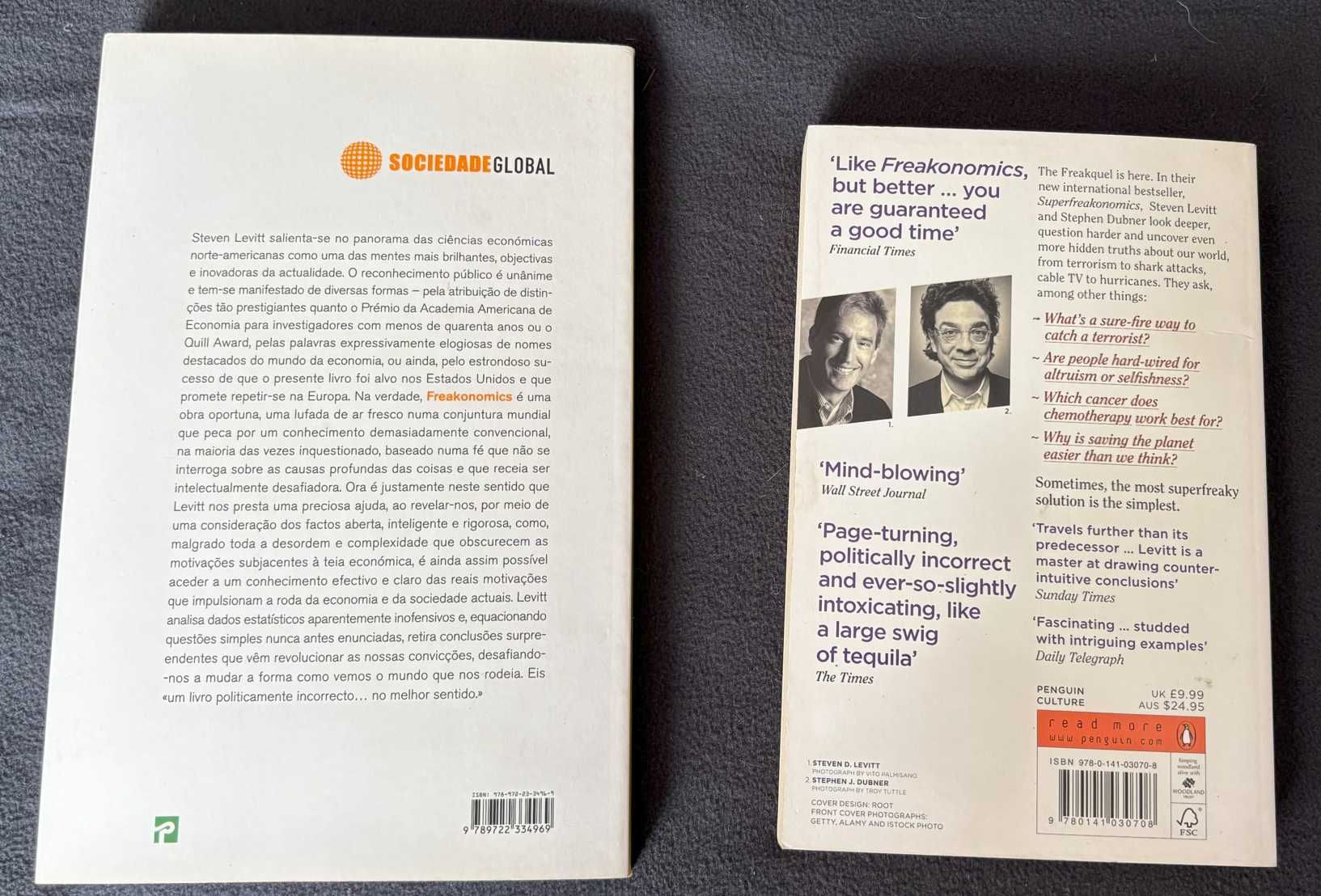 Freakonomics e SuperFreakonomics