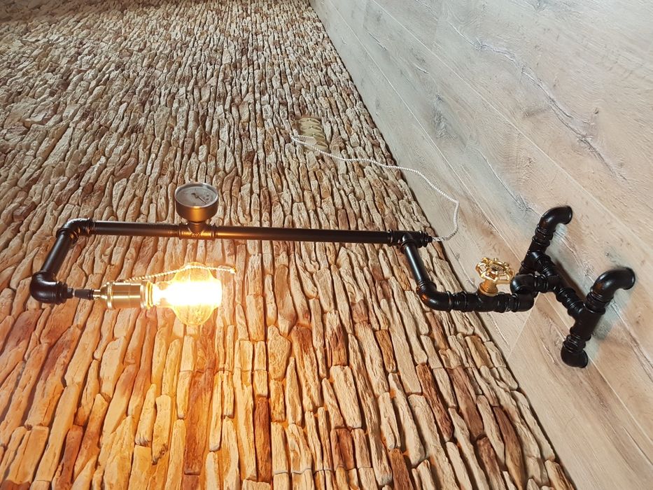 Lampa rustykalna retro