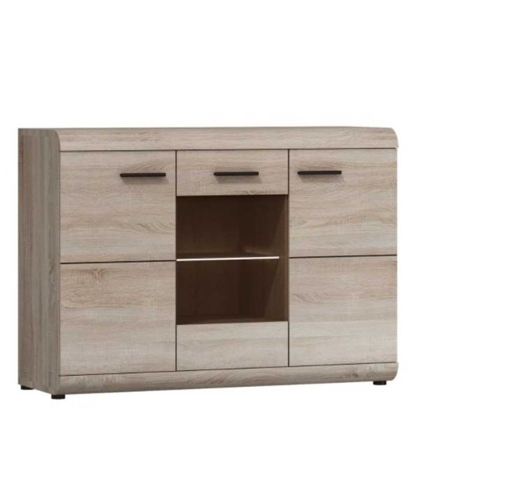 Komoda  FEVER Black Red White