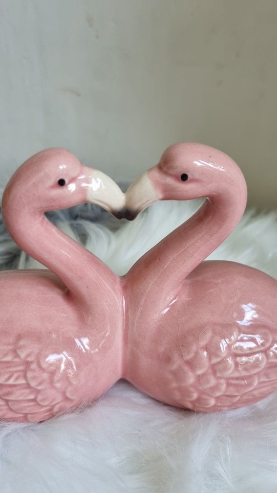 Figurka dekoracyjna flamingi