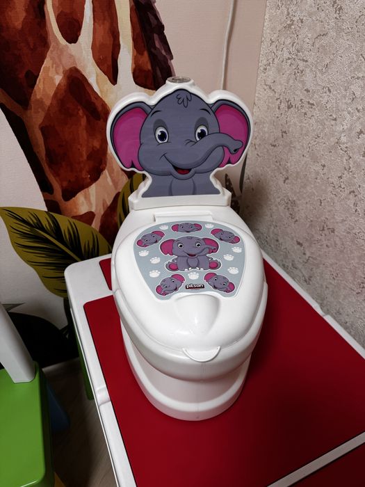 Горшик унітаз Pilsan слоник