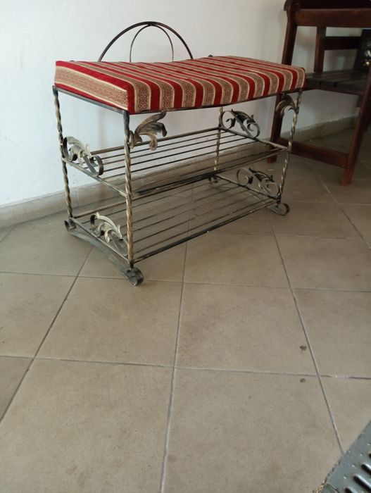 Stojak na buty siedzisko do przedpokoju