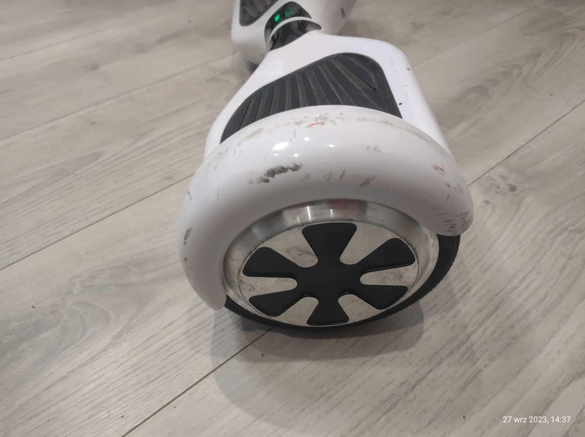 Hoverboard Denver Biały, etui, ładowarka