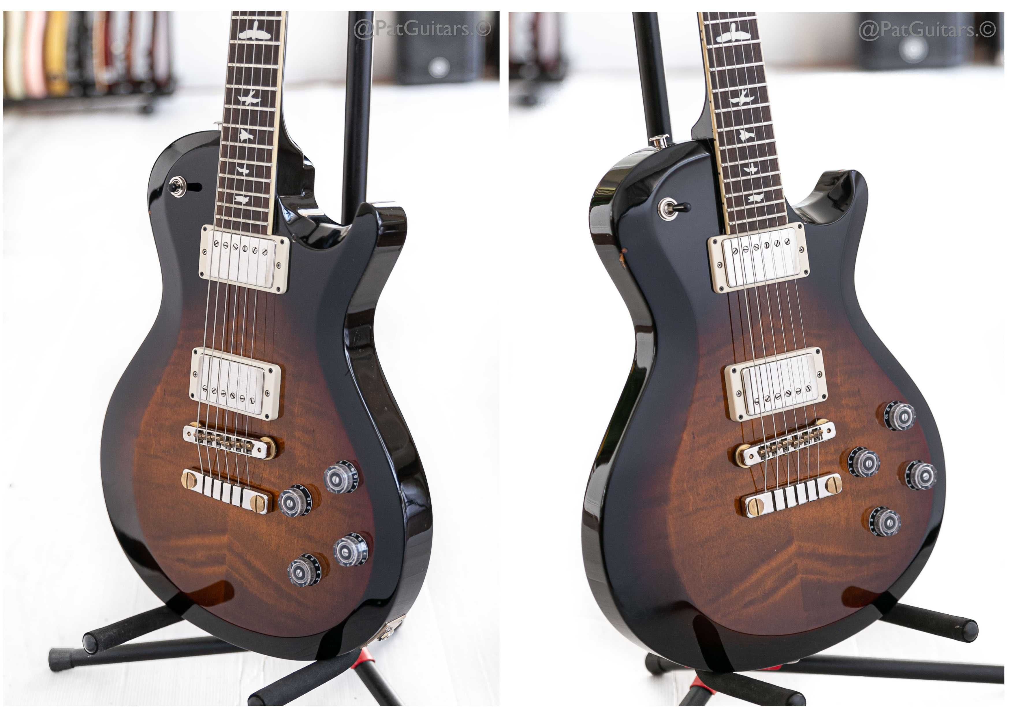 2022 PRS S2 McCarty 594 Singlecut in Black Amber 7.7 lbs