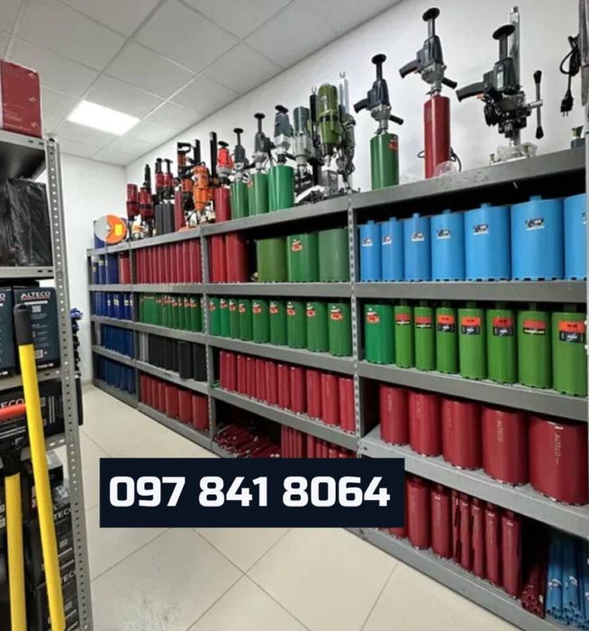 ЗАЛИШКИ! Якісні алмазні диски, свердла, фрези та коронки Дістар Distar