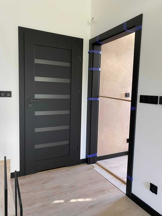 DRZWI z Ościeżnicą Nakładkową OBUDOWA Starej Futryny BEZ WYRYWANIA !