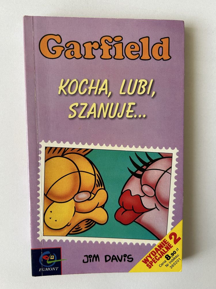 Komiks Garfield Kocha lubi szanuje... Jim Davis