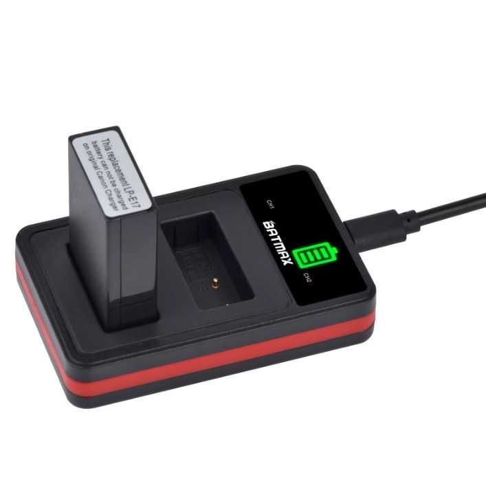 Зарядне та 2 батареї LP-E17 Canon M5 M6 200D 800D RP R8 R10 R50 R100