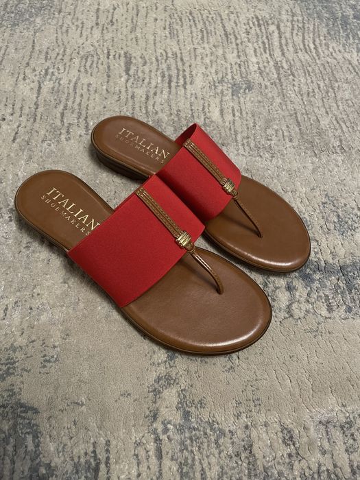 Шкіряні шльопанці Afia Італія р. 37/38