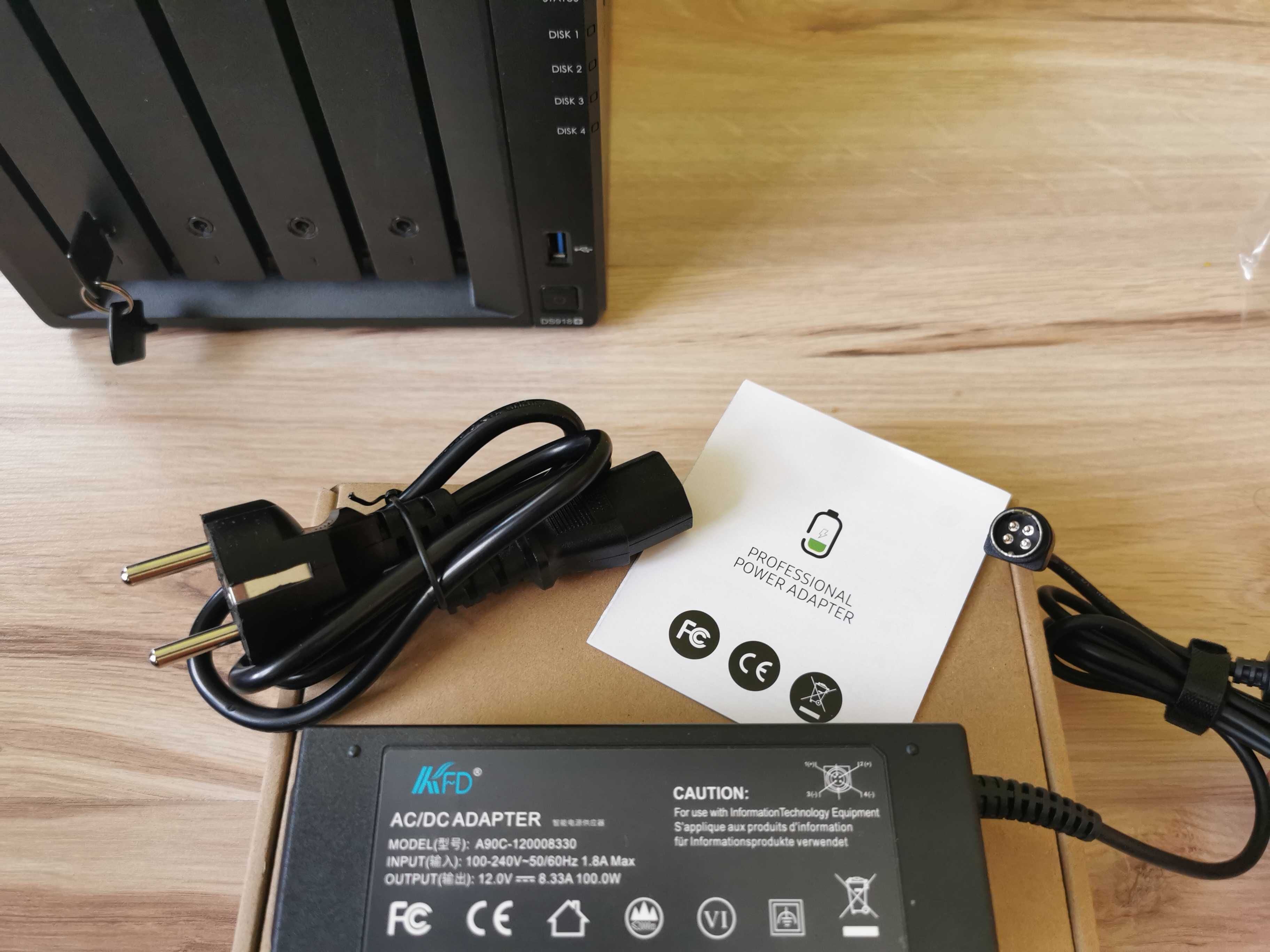 Zasilacz NAS, Synology, Qnap 4-pin