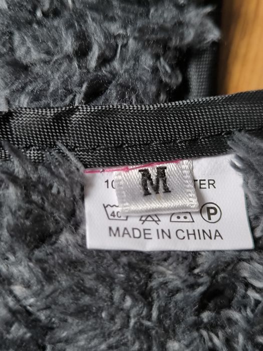 Kurtka jesień-zima dla psa M różowa średnia duża ocieplana odblaski