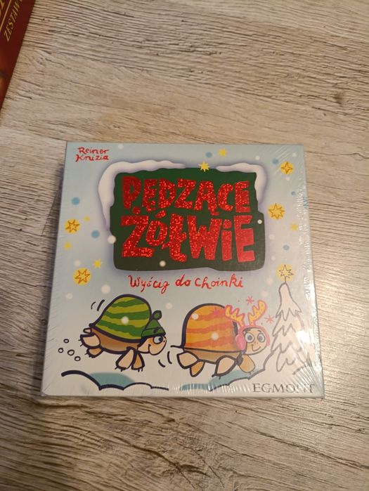 Pędzące Żółwie Wyścig do Choinki gra planszowa NOWA FOLIA