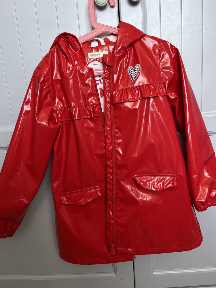 Курточка,дощовик,вітровка для дівчинки. Ріст 128