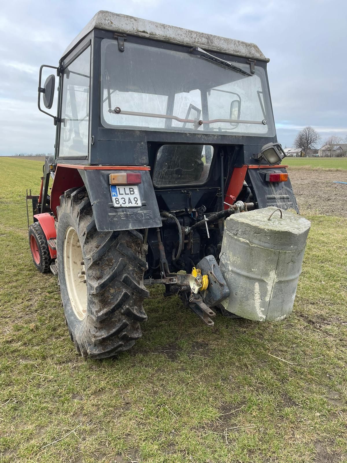 Zetor 6211 z turem (nie  5211,7211) z łyżką i krokodylem