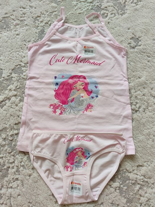 Комплект білизни donella 4-5 розмір з русалкою
