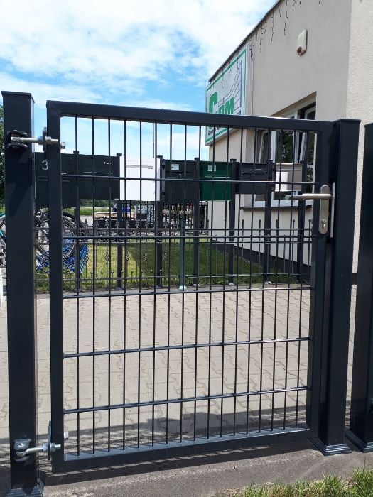 Furtka ogrodzeniowa PREMIUM malowana proszkowo RAL 7016