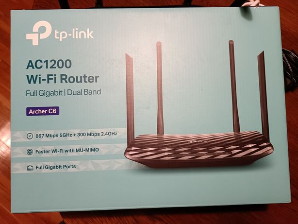 Router Wi-Fi
 tp-link 
AC1200.