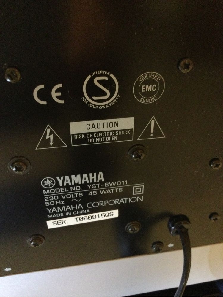 Subwoofer Yamaha
