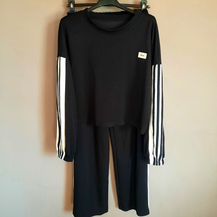 Komplet dresowy bluza +spodnie z lampasami  s-xl